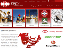 Tablet Screenshot of eddygroup.com